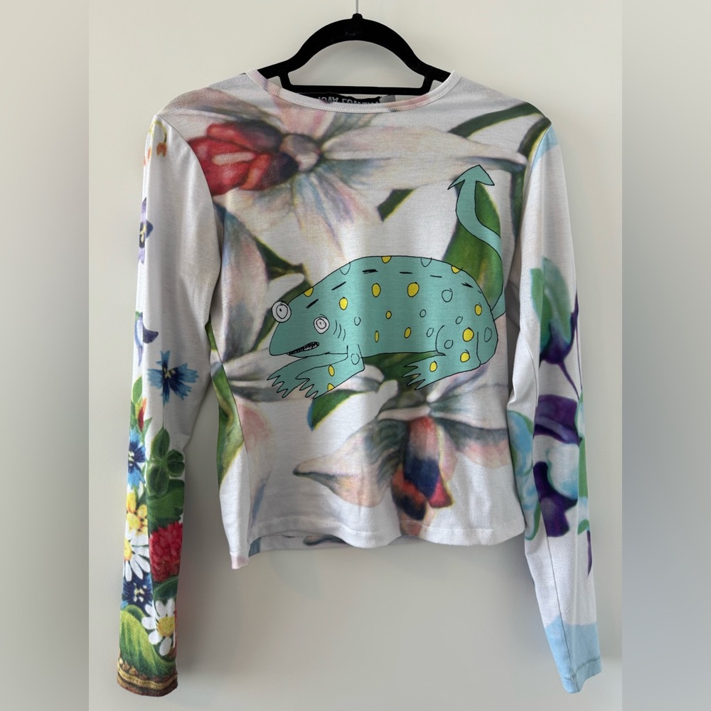 Chopova Lowena Printed Floral Top